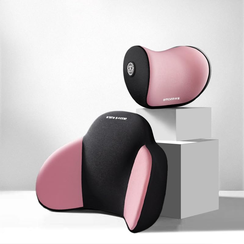 Phonery ErgoEase ® Car Seat Headrest & Lumbar Support Kit-Getphonery