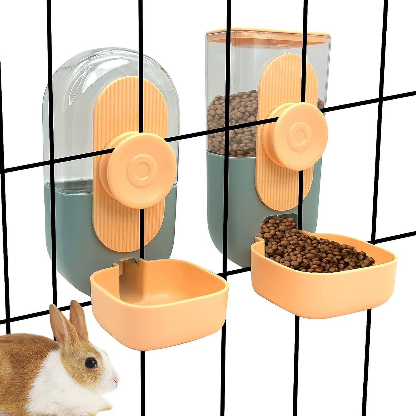 Phonery CageServe ® Water and Food Feeder Set-Getphonery