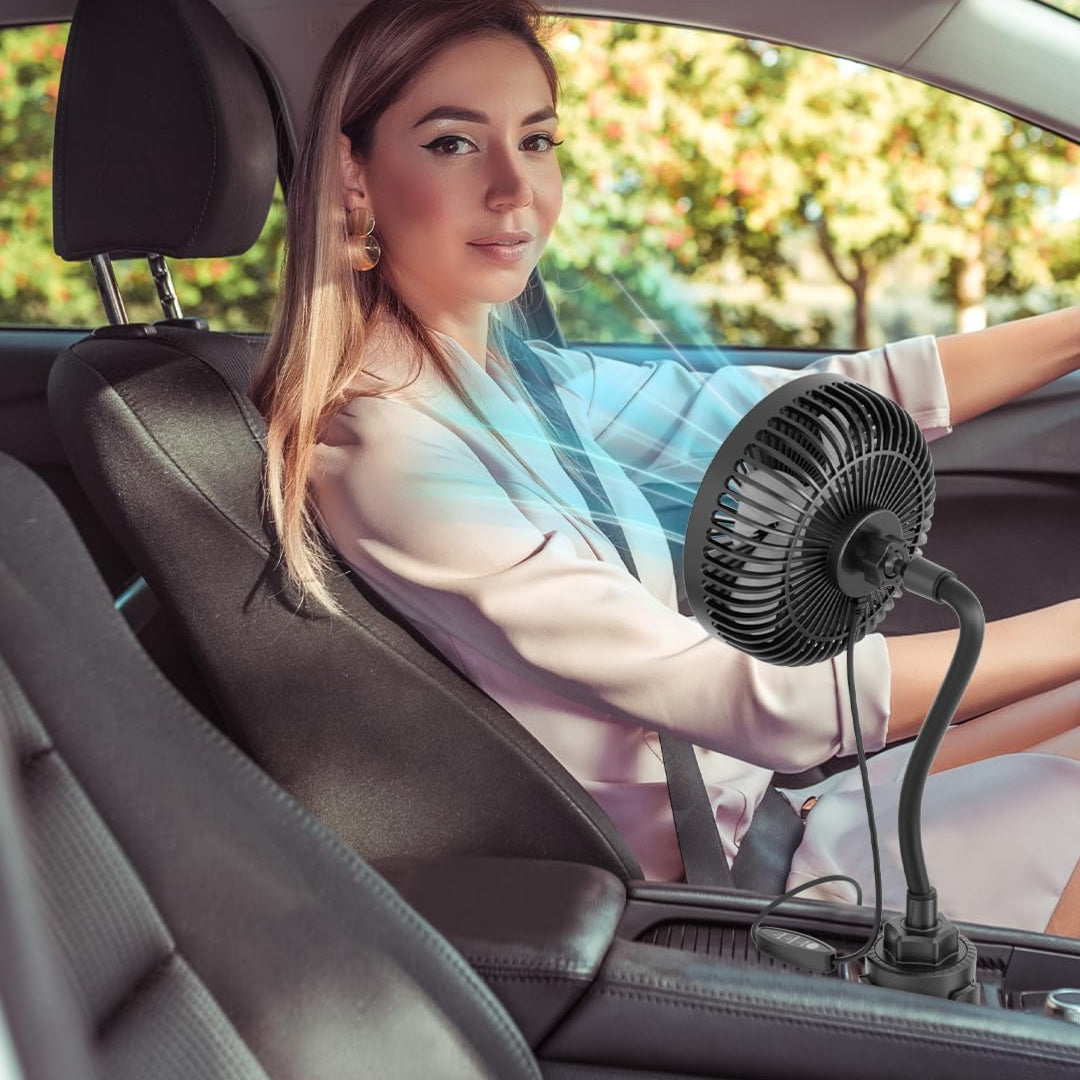 Phonery BreezeVibe ® Car Cup Holder Fan