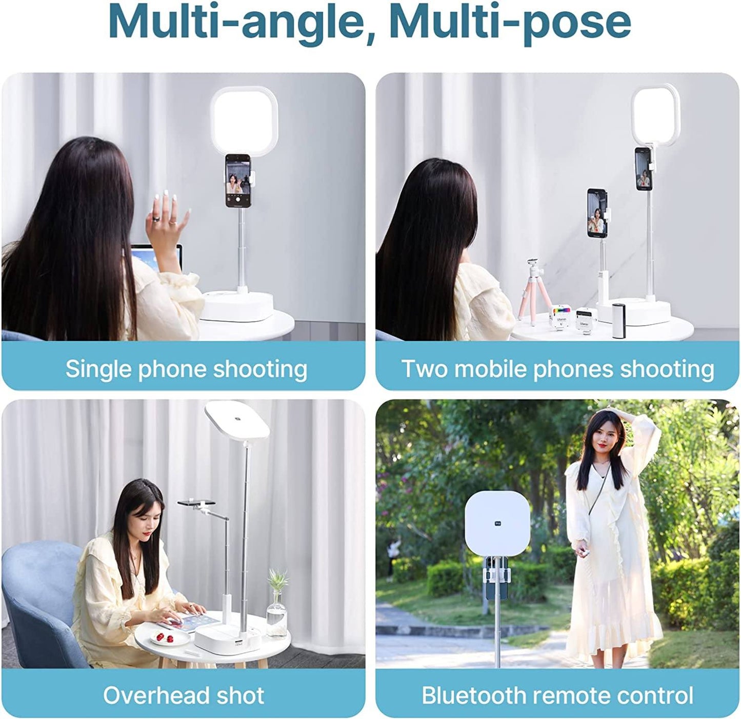 Phonery Dual ® Phone Recording Stand-Getphonery