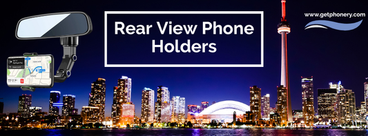 Upgrade Your Car Setup:  Rearview Phone Holders for Hands-Free Convenience