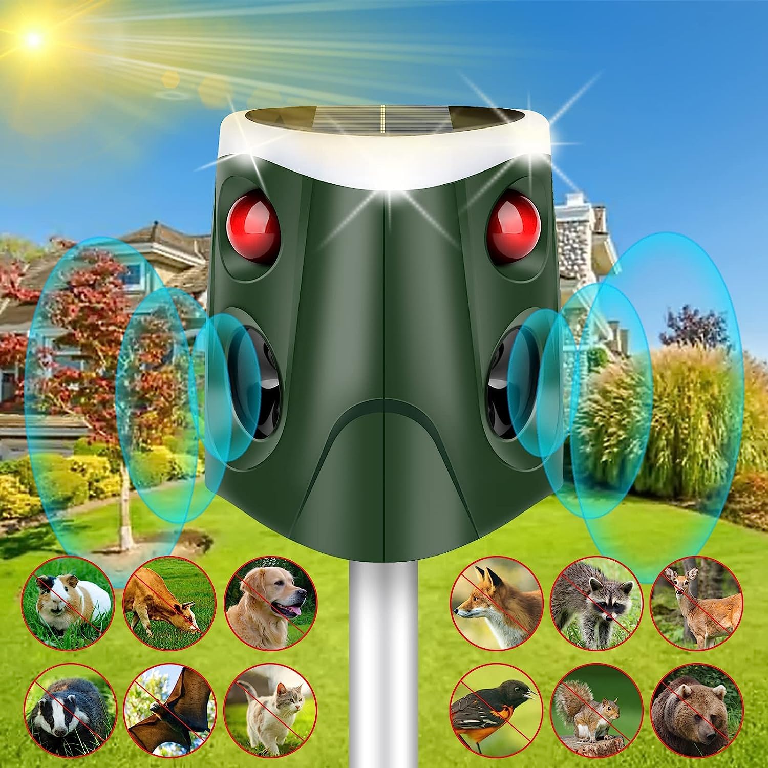 Phonery SafeRepel ® Solar Animal Repeller-Getphonery