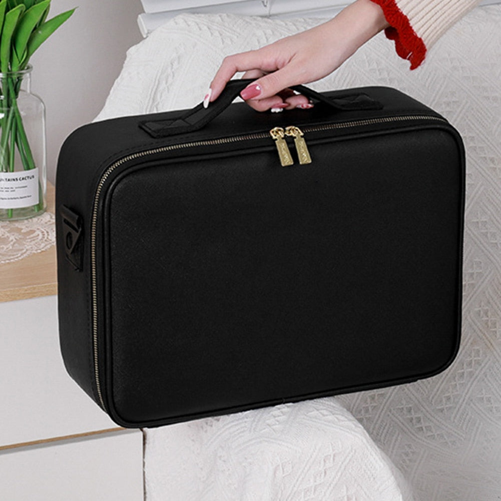 Phonery GlamSavvy ® Makeup Vanity Box With Mirror And Lights-Getphonery