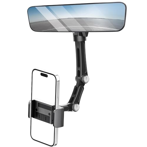 Phonery DriveEase ® Rear View Mirror Phone Holder-Getphonery