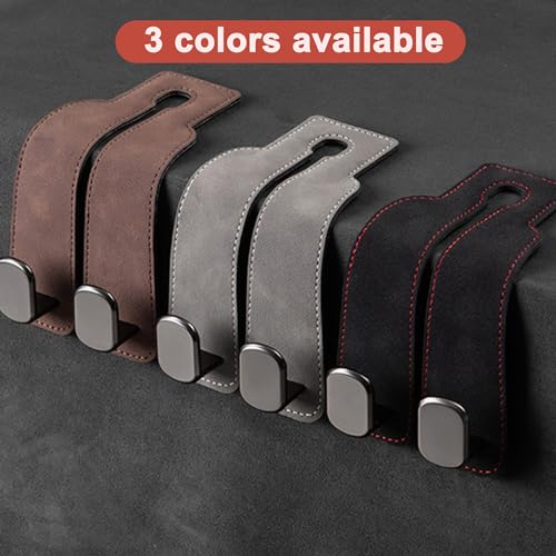 Phonery HookMate ® Headrest Hooks for Car 4 Pack-Getphonery