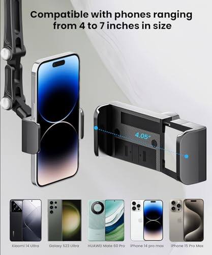 Phonery DriveEase ® Rear View Mirror Phone Holder-Getphonery