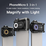 Phonery NanoLens ®  Microscope for Phone-Getphonery