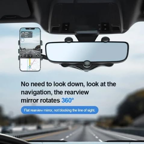 Phonery ClearView ® Phone Holder for Car Rearview Mirror-Getphonery