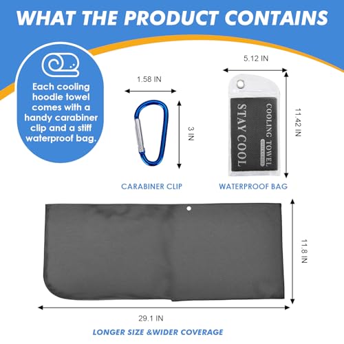 Phonery CoolGuard ® Cooling Hoodie Towel-Getphonery