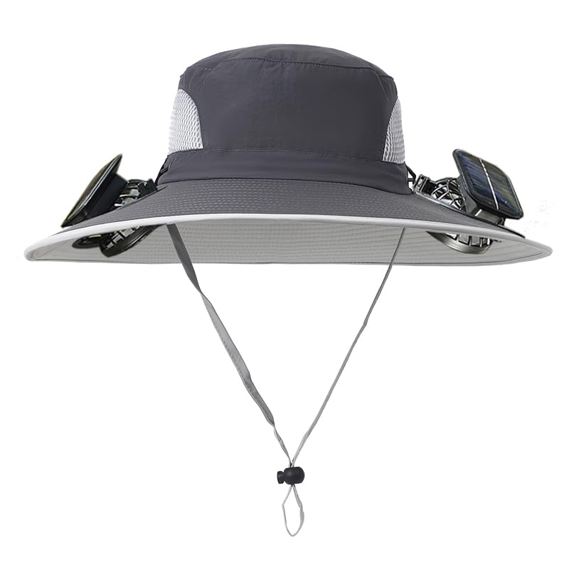Phonery UVGuard ® Solar Powered Fan Hat-Getphonery