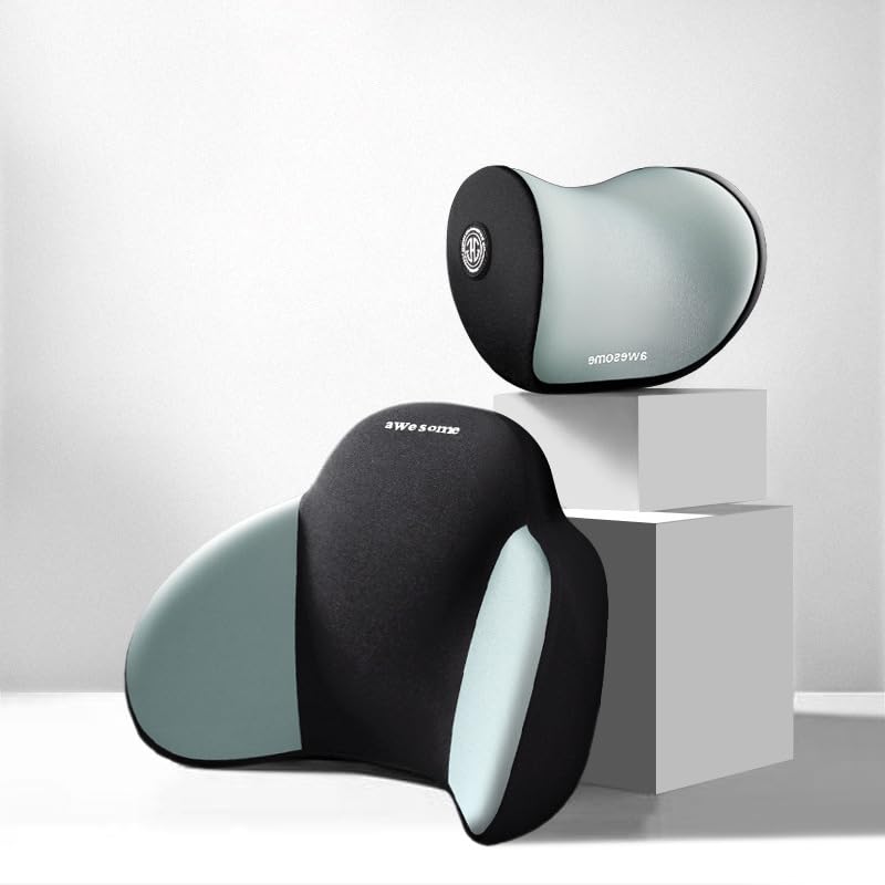 Phonery ErgoEase ®  Car Seat Headrest & Lumbar Support Kit-Getphonery