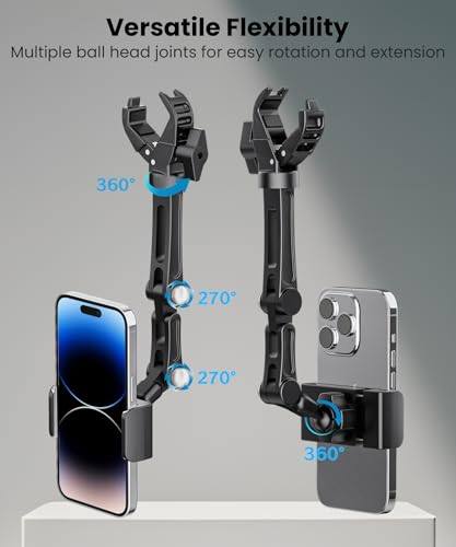 Phonery DriveEase ® Rear View Mirror Phone Holder-Getphonery