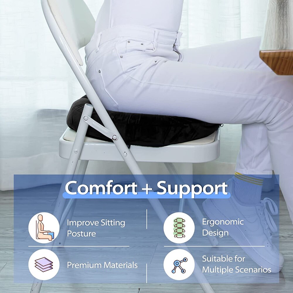 donut pillow-Phonery CushioNest ® Donut Pillow Seat Cushion-Getphonery