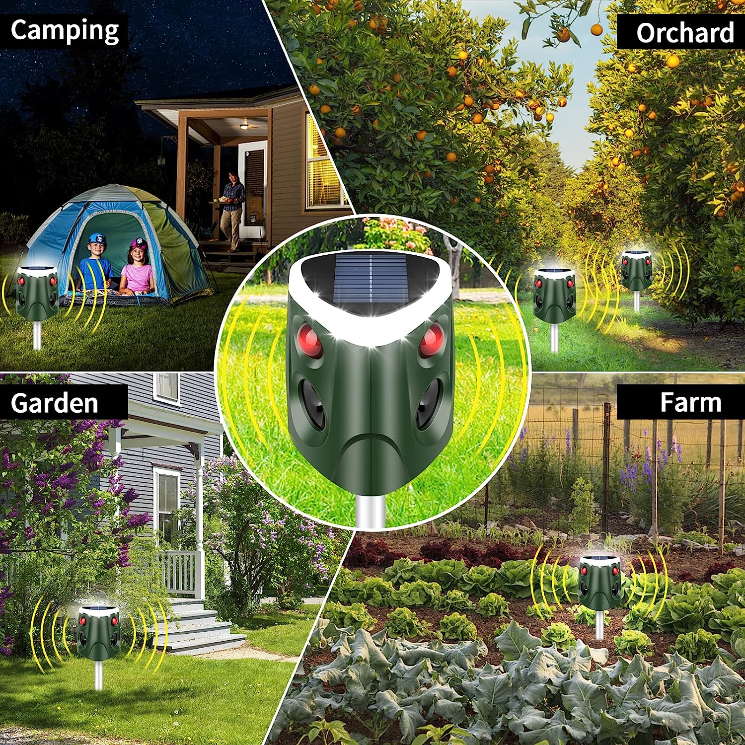 Phonery SafeRepel ® Solar Animal Repeller-Getphonery