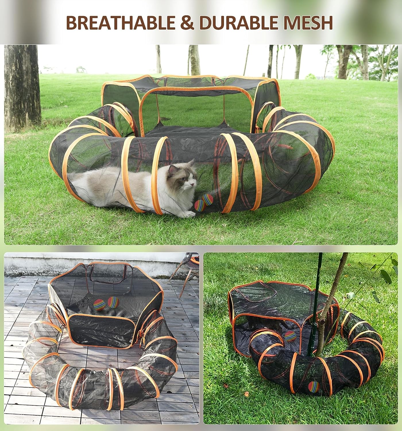 Phonery PurrfectPlay ® Outdoor Cat Playpen-Getphonery