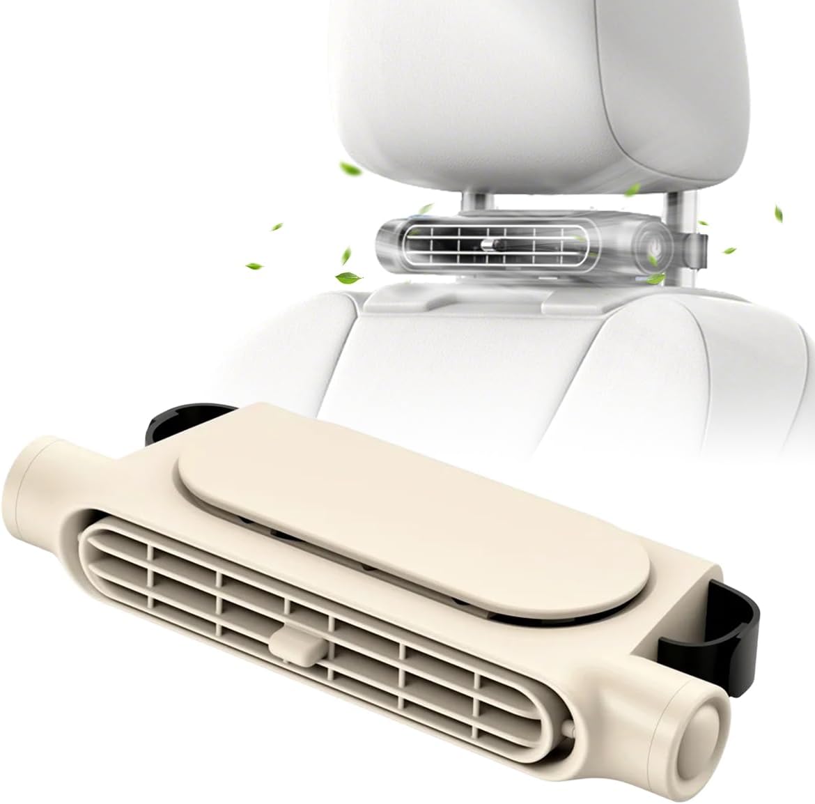 Phonery PureFlow ® Car Fan for Driver and Passenger's Seat