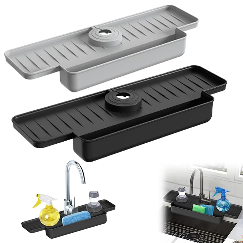 Phonery DripStop ®  Kitchen Sink Faucet Splash Guard-Getphonery