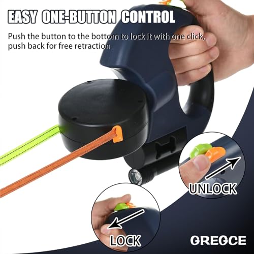Phonery FurryFlex ® Dog Leash with Light-Getphonery