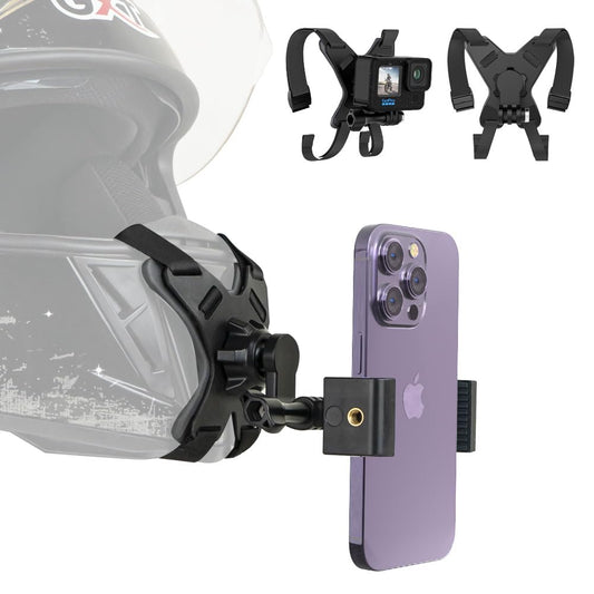 Phonery ChinGrip ® Mountain Bike Phone Mount