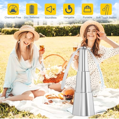 Phonery BuzzBlocker ® Fly Fans for Tables 4 Pack-Getphonery
