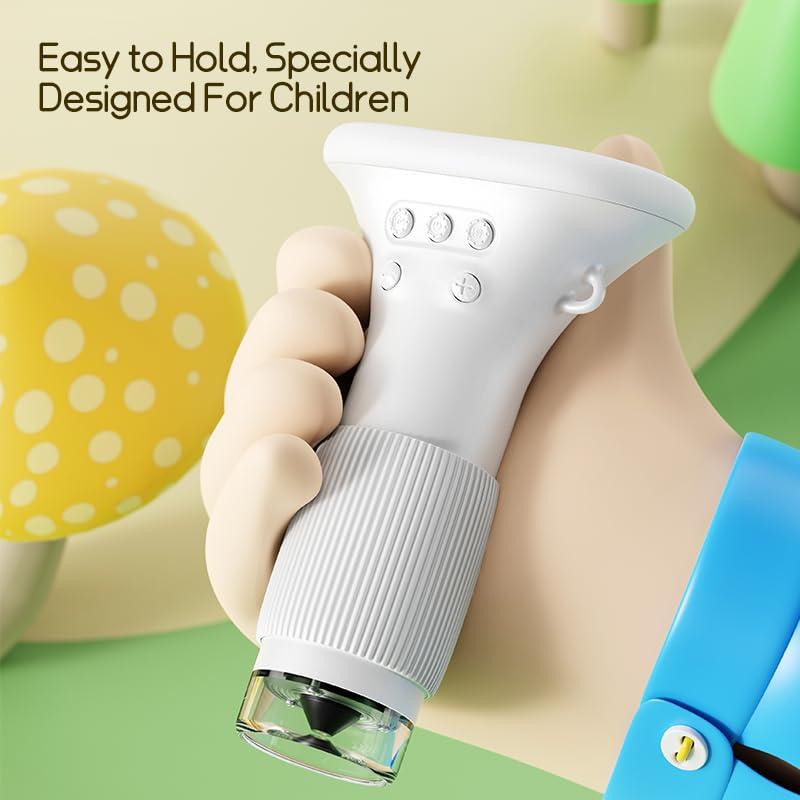 Phonery CuriousScope ® Handheld Microscope for Kids-Getphonery