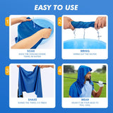 Phonery CoolGuard ® Cooling Hoodie Towel