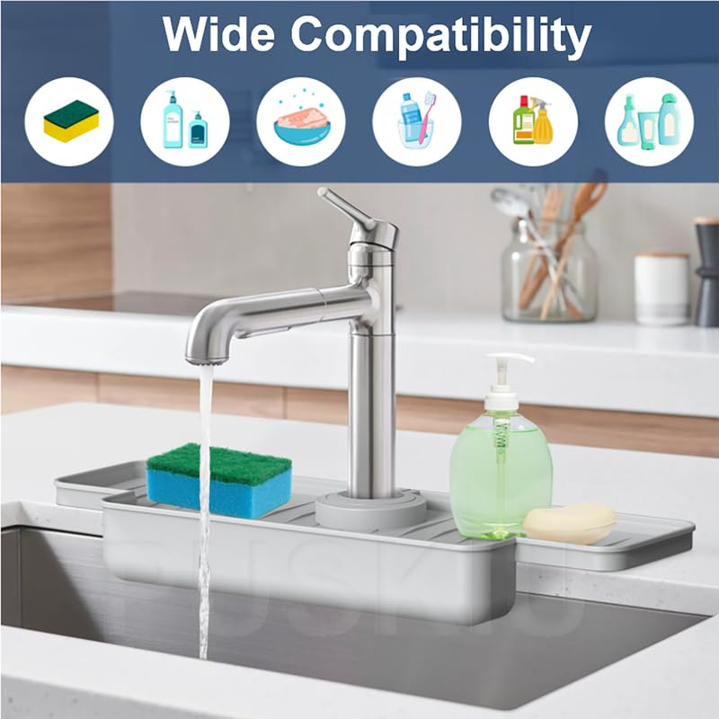 Phonery DripStop ®  Kitchen Sink Faucet Splash Guard-Getphonery