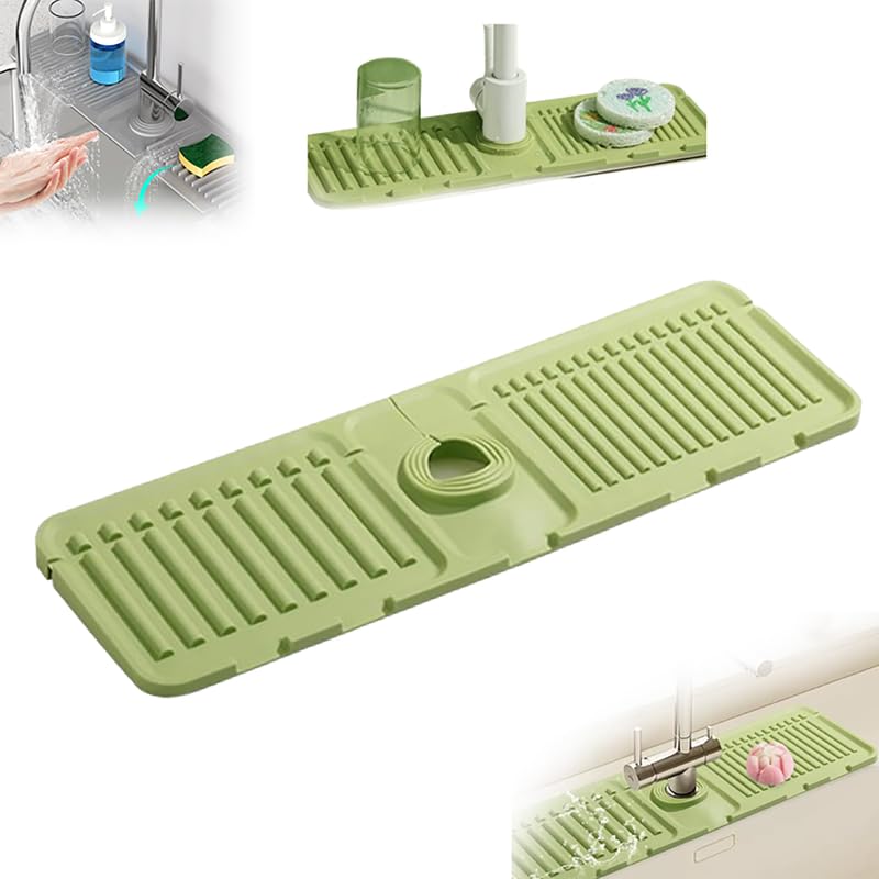 Phonery SplashGuard ® Faucet Mat for Kitchen Sink-Getphonery