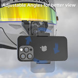 Phonery ChinGrip ® Helmet Chin Strap Mount
