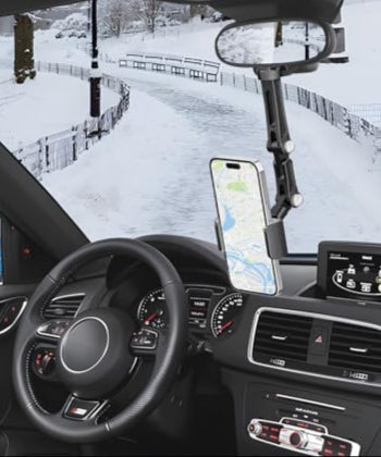 Phonery DriveEase ® Rear View Mirror Phone Holder-Getphonery