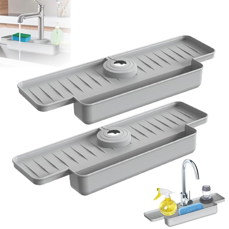 Phonery DripStop ®  Kitchen Sink Faucet Splash Guard-Getphonery