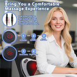 Massage Pillow, Neck and Back Massager with Heat, Shiatsu Massage Pillow for for Back, Shoulder, Leg, Foot, Gift for Men Women Mom Dad, Stress Relax at Home Office and Car