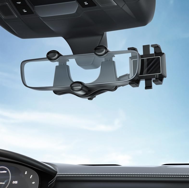 Phonery ClearView ® Phone Holder for Car Rearview Mirror-Getphonery
