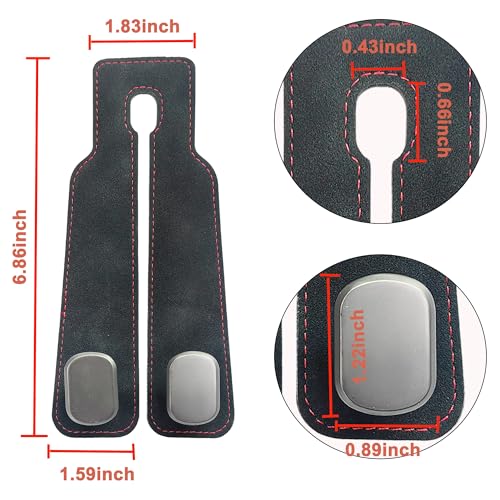 Phonery HookMate ® Headrest Hooks for Car 4 Pack-Getphonery