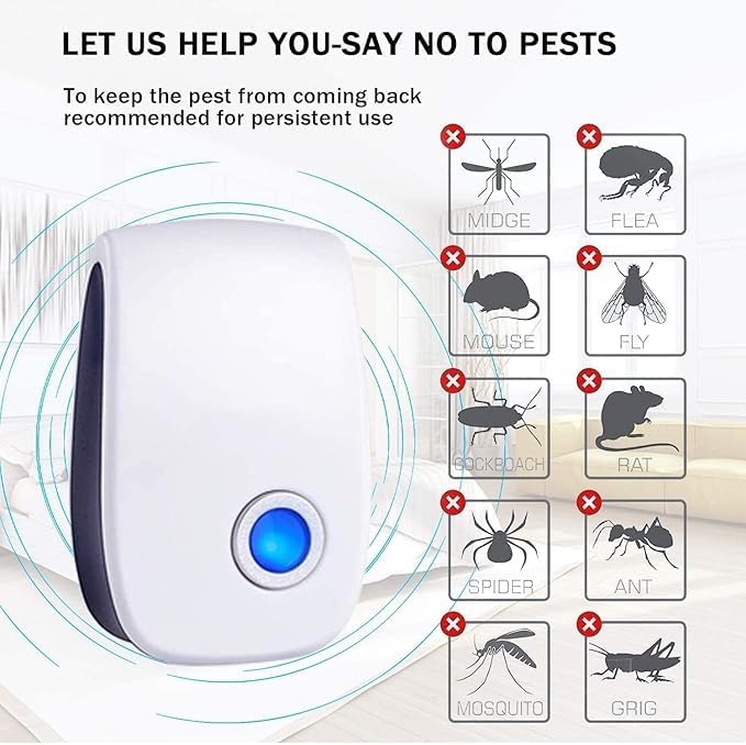 Phonery SonicWave ® Ultrasonic Plug in Repellent 6 Pack