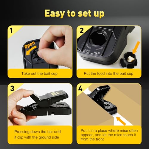 Phonery QuickSnap ® Mini Mouse Traps Multi Pack-Getphonery