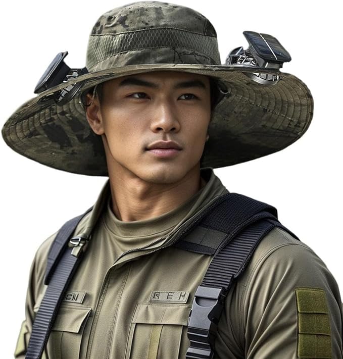 Phonery SolarZen ® Hat With Fan-Getphonery