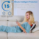 Massage Pillow, Neck and Back Massager with Heat, Shiatsu Massage Pillow for for Back, Shoulder, Leg, Foot, Gift for Men Women Mom Dad, Stress Relax at Home Office and Car