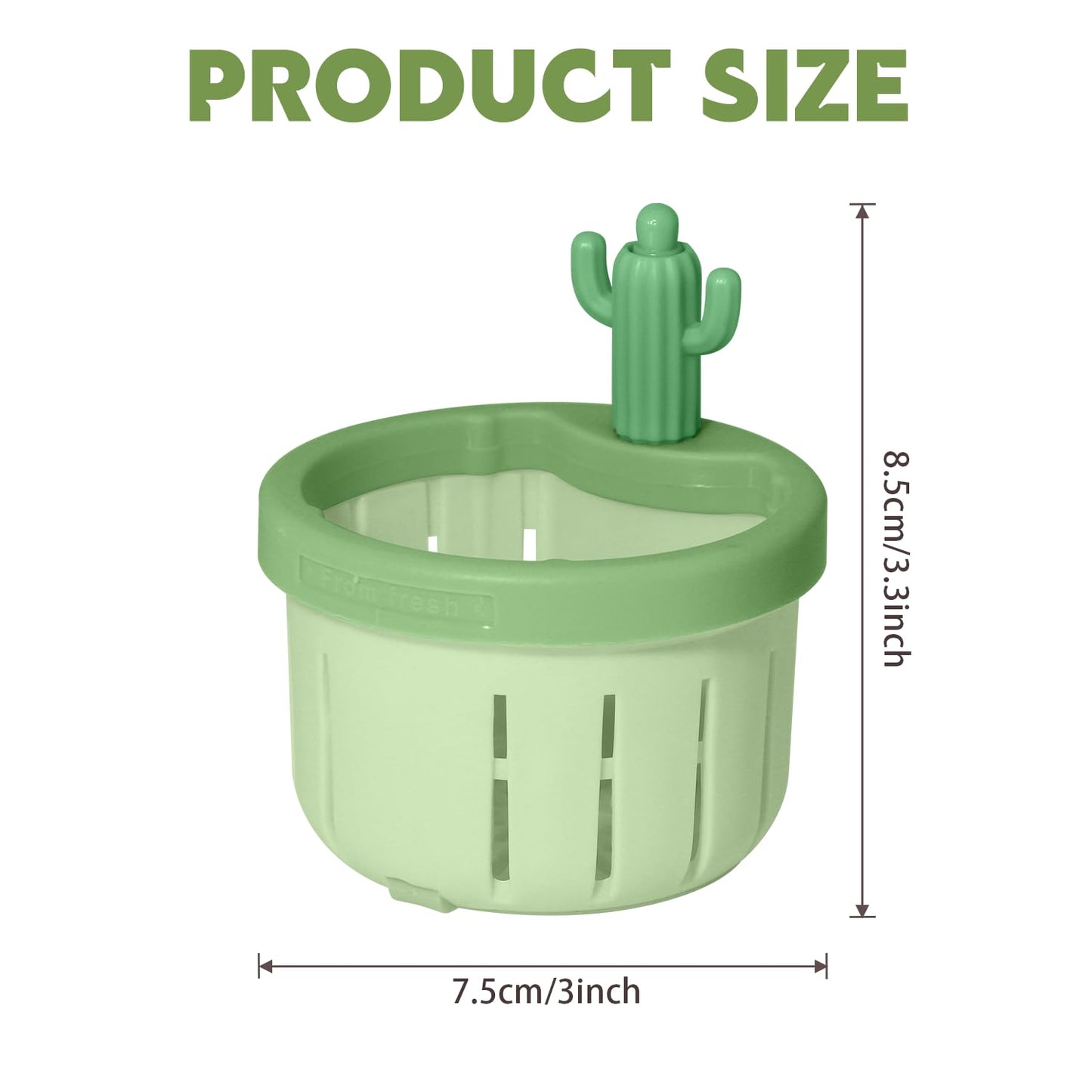 Phonery CactusFlow ® Cactus Sink Strainer 2 PCS-Getphonery