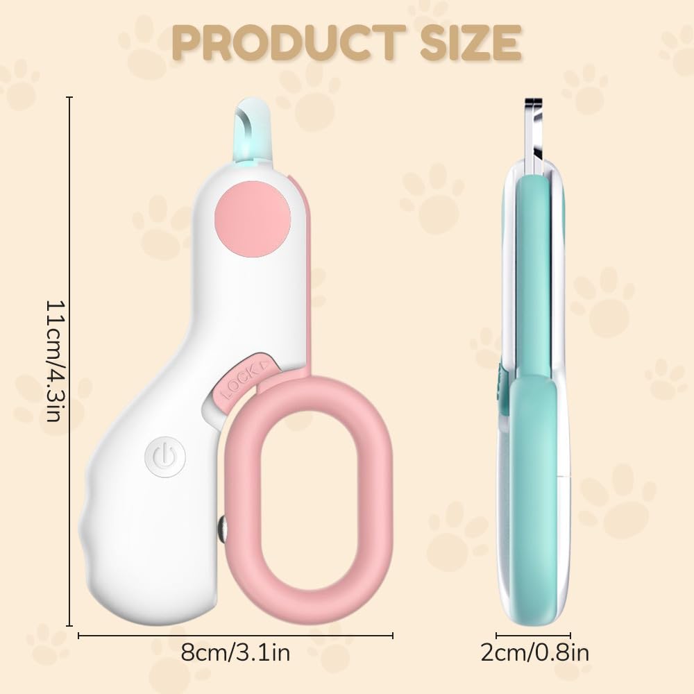Phonery TrimMates ® LED Pet Nail Clipper-Getphonery