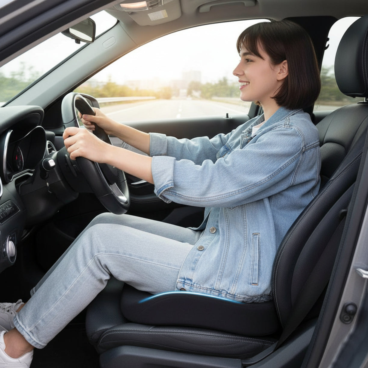 Phonery BoostBuddy ® Car Cushion for Seat