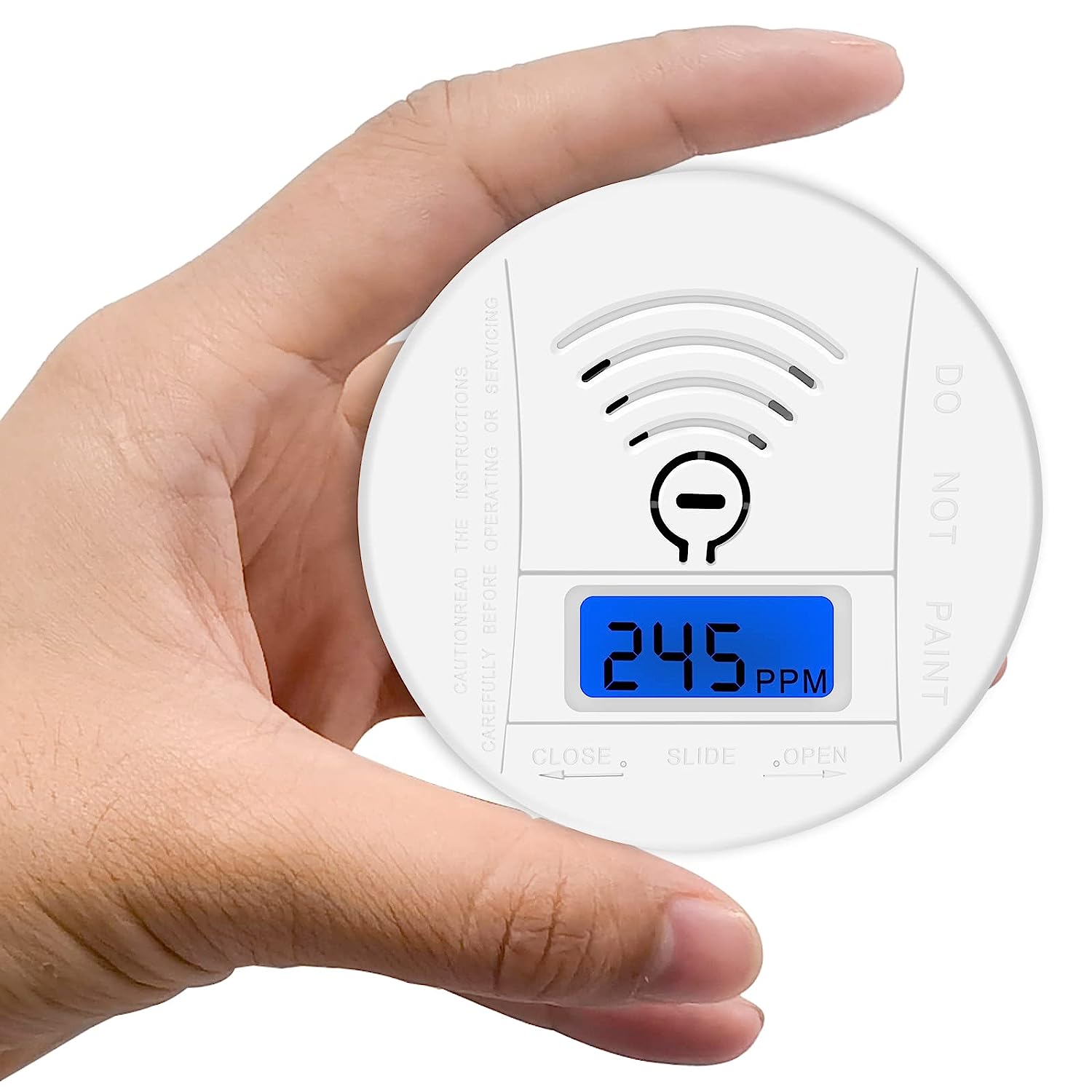 Phonery CarbonSafe ® Carbon Monoxide Detector With Digital Display-Getphonery