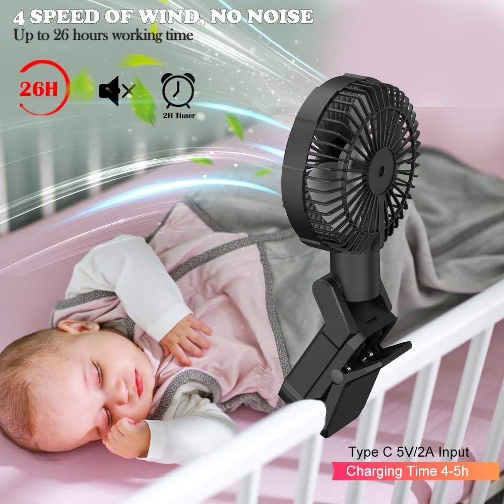 Phonery ClipMaster ® Golf Cart Fan-Getphonery