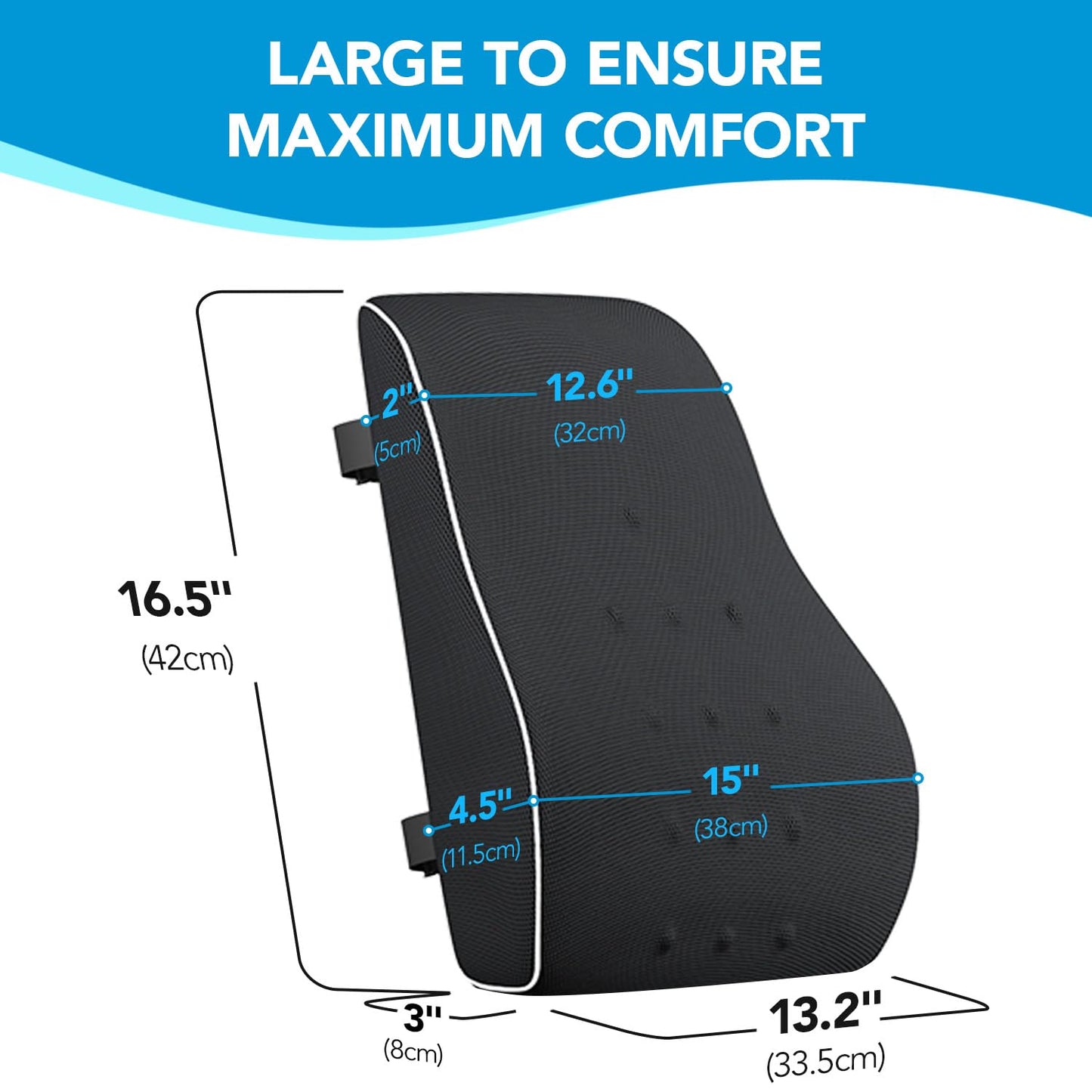 Phonery ComfyBack ® Lumbar Support Pillow