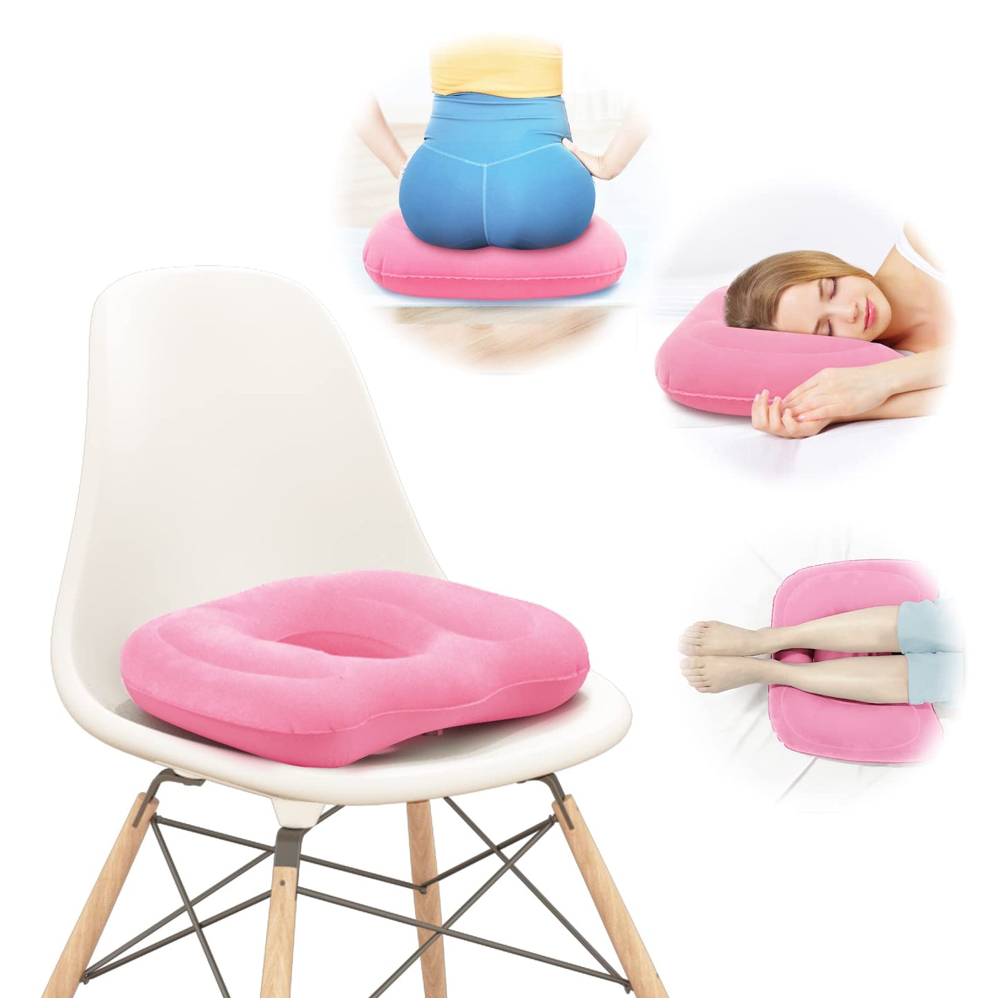 Phonery AeroRelief  ® Donut Pillow For Tailbone