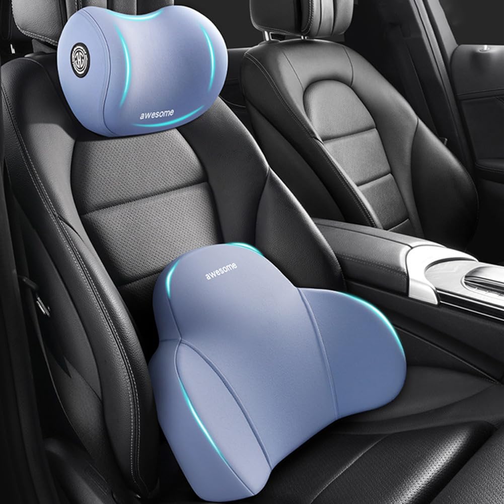 Phonery ErgoEase ®  Car Seat Headrest & Lumbar Support Kit-Getphonery