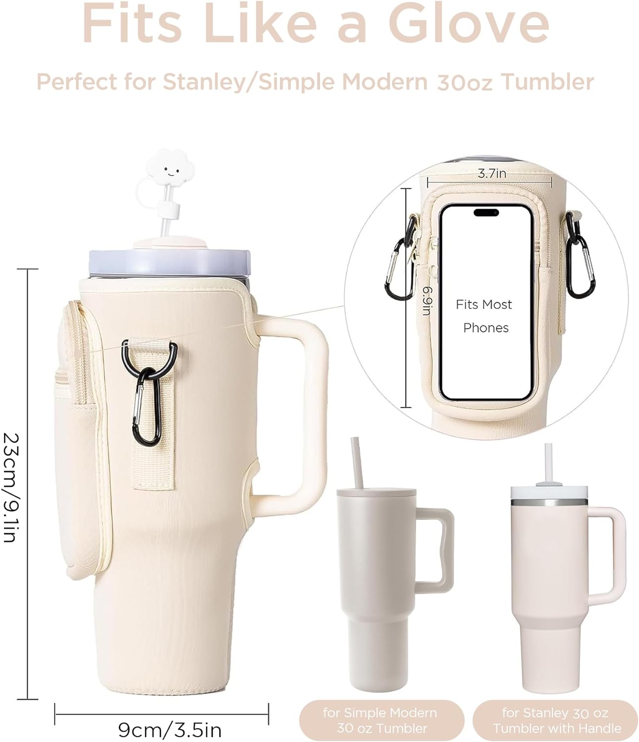 Phonery TumblerGuard ® Cup Holder for Stanley Tumbler-Getphonery