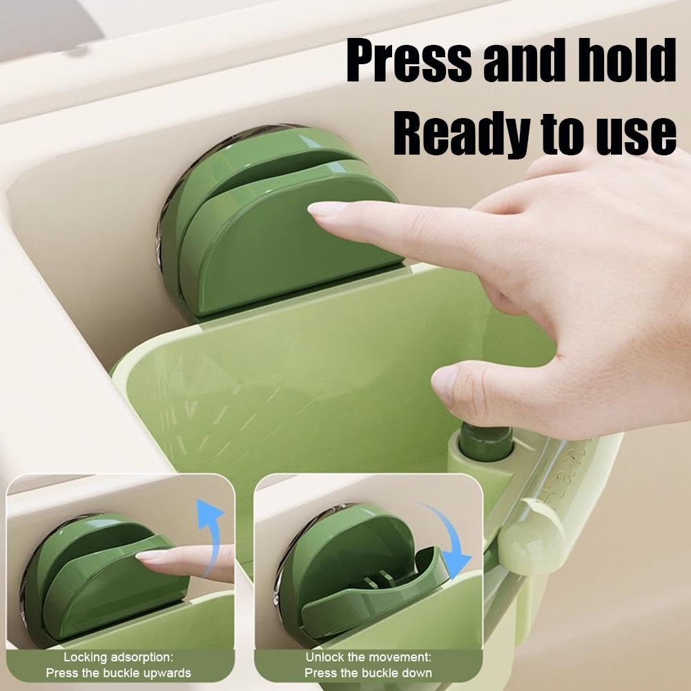 Phonery StrainEase ® Basket Strainer For Kitchen Sink