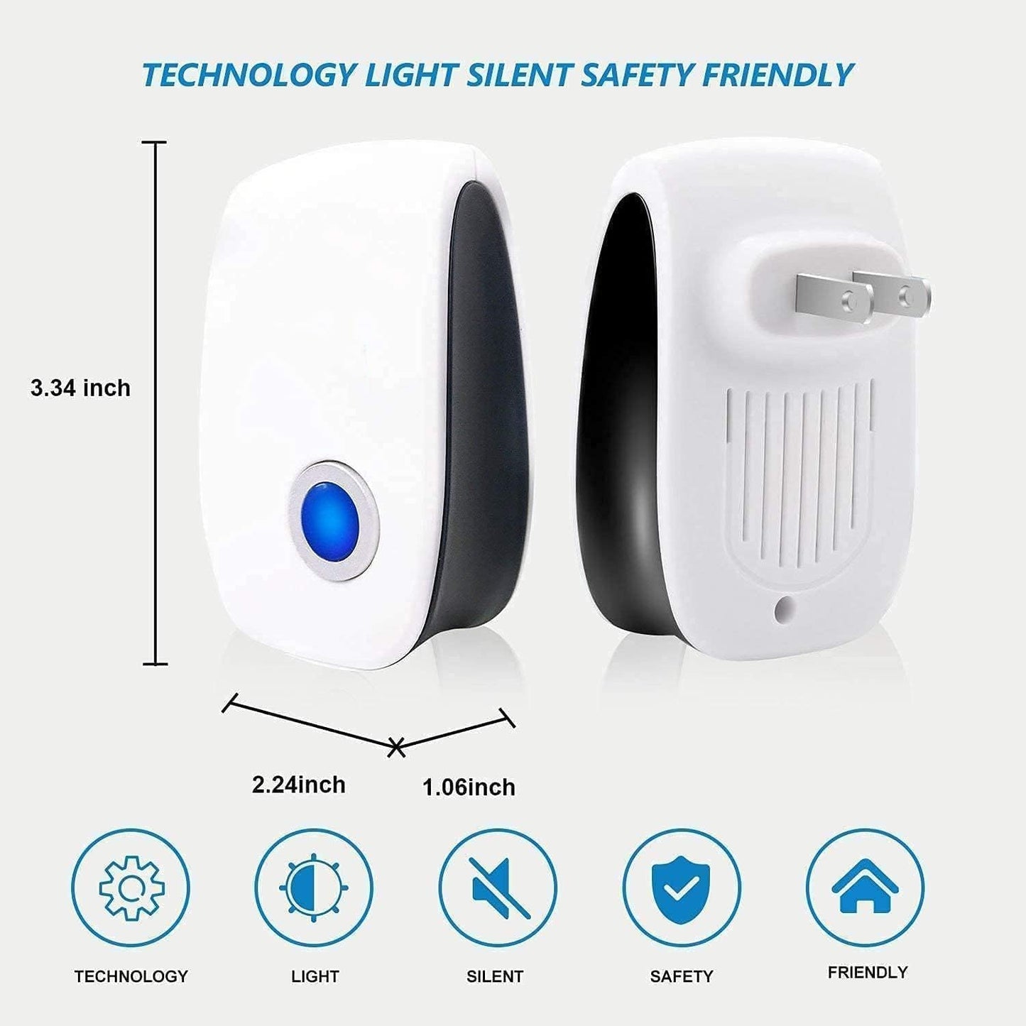 Phonery SonicWave ® Ultrasonic Plug in Repellent 6 Pack