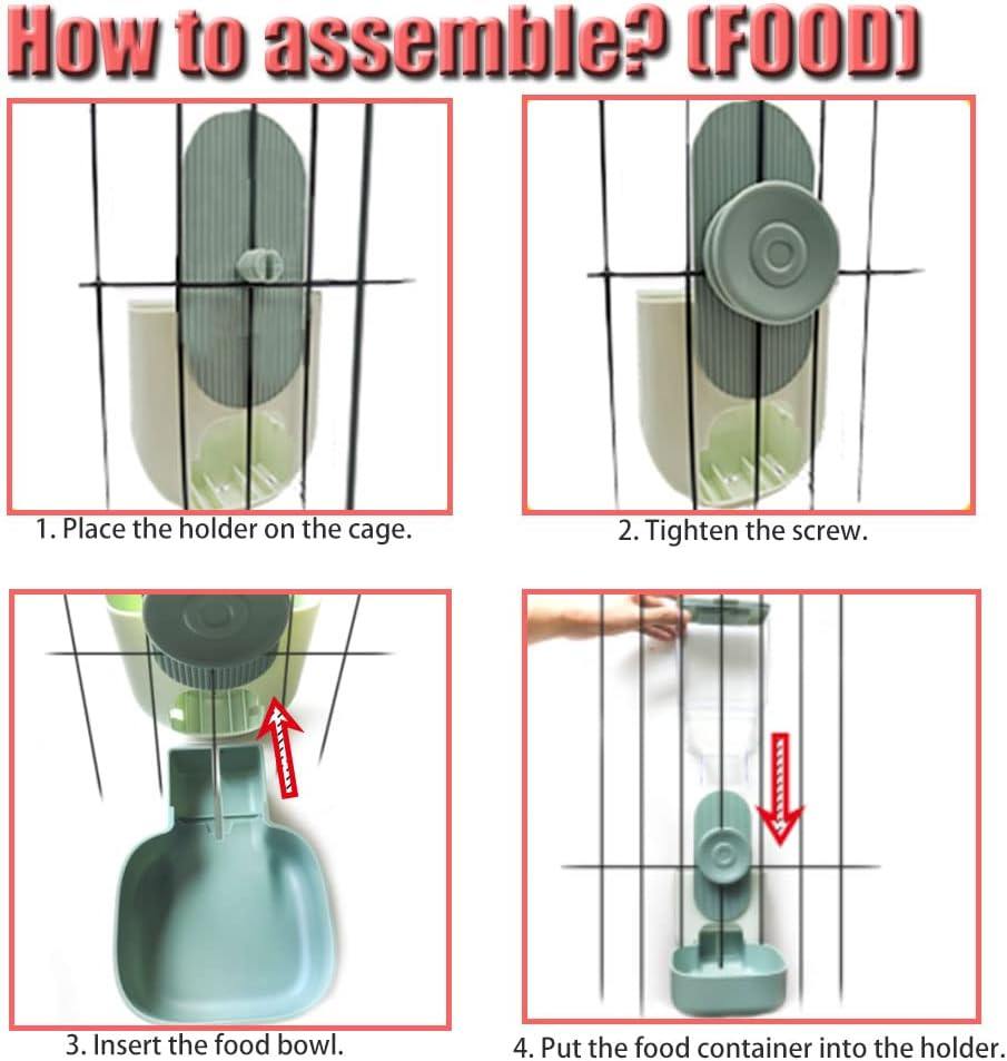 Phonery CageServe ® Water and Food Feeder Set-Getphonery